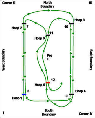 Golf Croquet Hoop Order