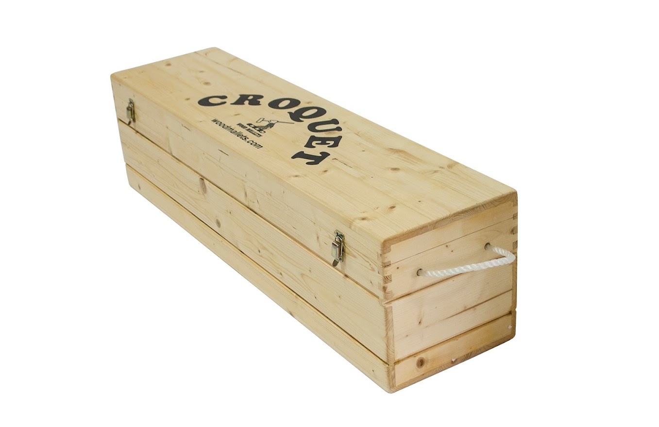 Croquet Set Wooden Box - 6 Player