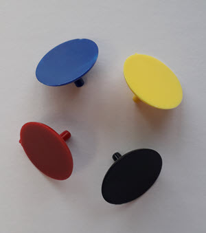 Coloured Ball Markers x 40