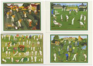 Croquet Cards (pack of 4)