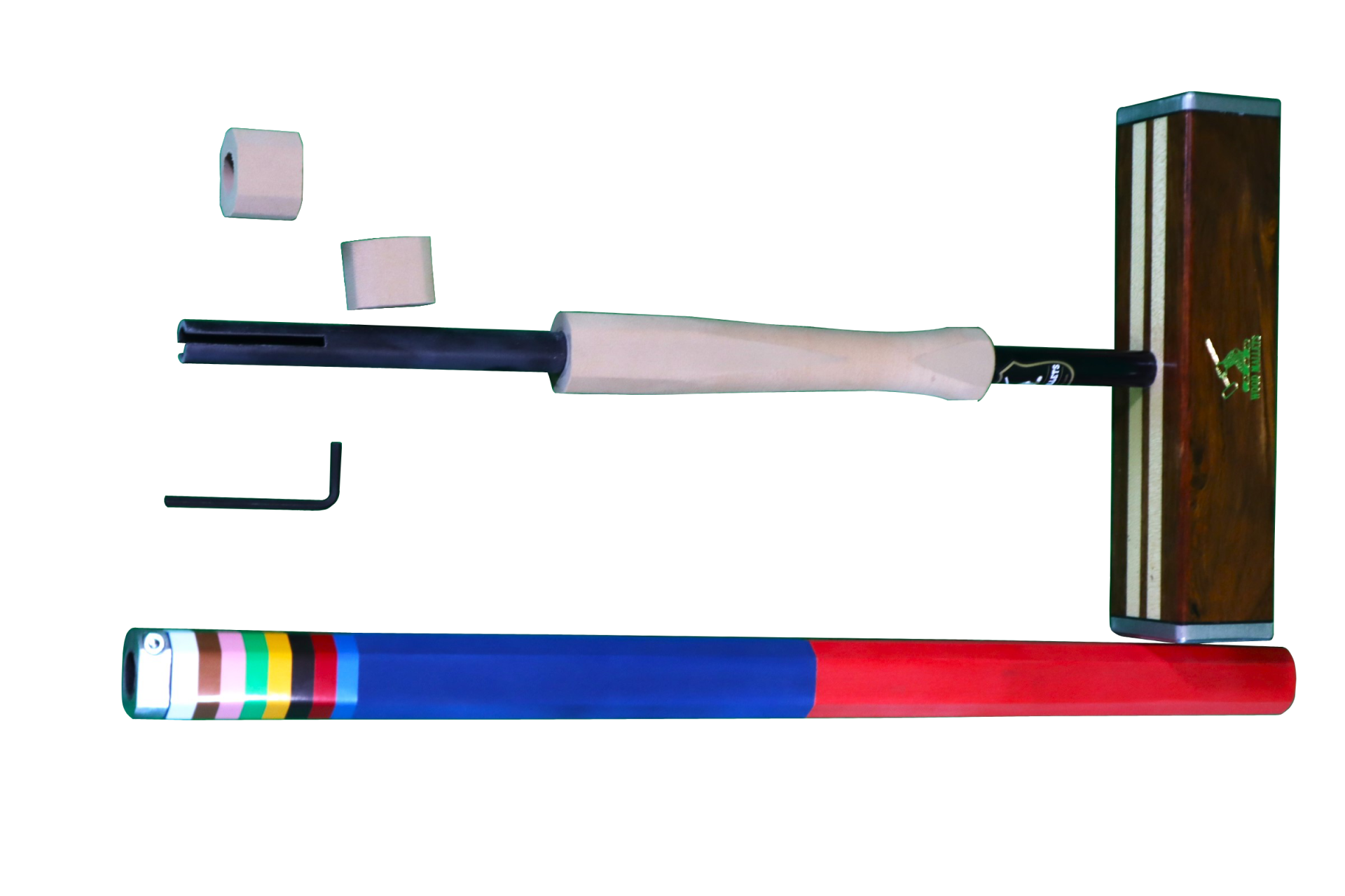 Wood Two Piece Airline Shaft Mallet Shop Croquet England