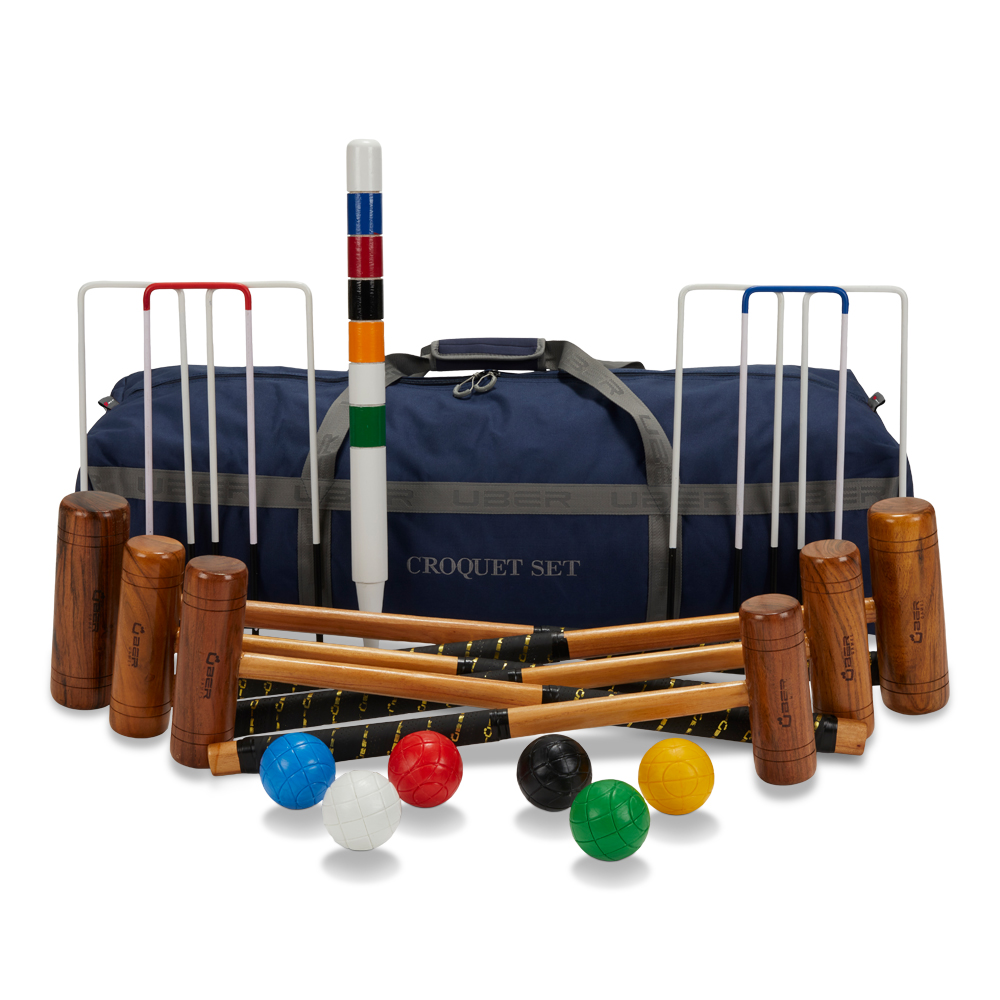 Family 6-player Croquet Set