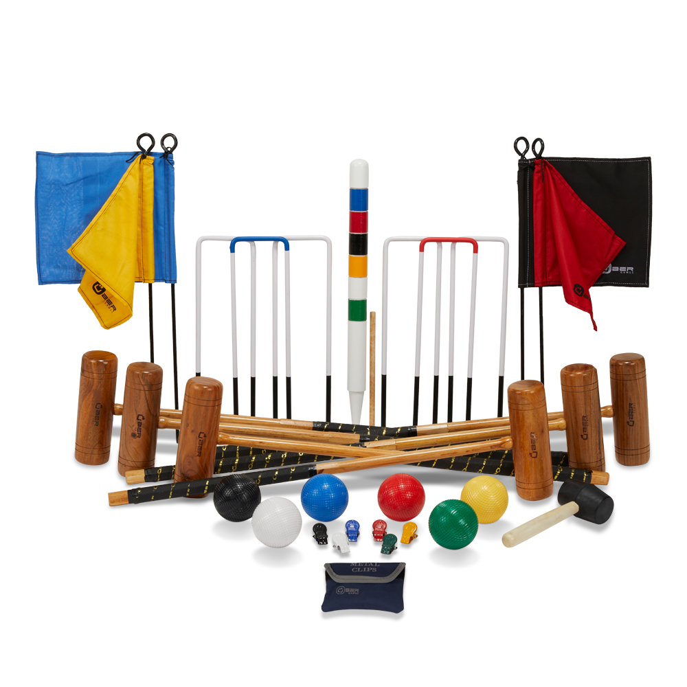Pro 6-player Croquet Set