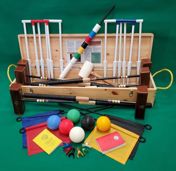 Croquet England Hybrid 6-player Premium Croquet Set